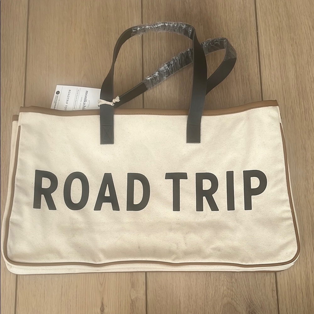 Canvas Road Trip Tote Bag